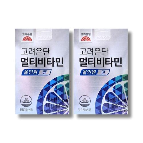 고려은단 멀티비타민 올인원 맨 1560mg 60정 2박스 /wb(1)