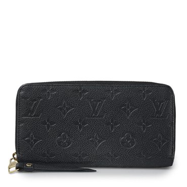 LOUIS VUITTON [중고명품] 루이비통 블랙 소가죽 여성 장지갑 M60571 M60571