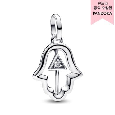 판도라 [백화점 보증서 제공]함사 핸드 메달리온 참_793411C01
