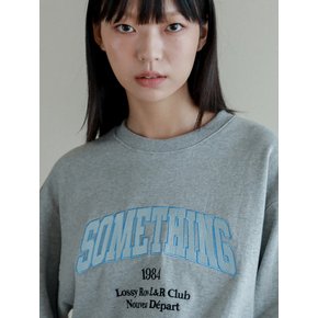 Lossy   Something Sweatshirt_gray