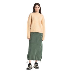 Vermont Slit Pocket Skirt (Khaki)