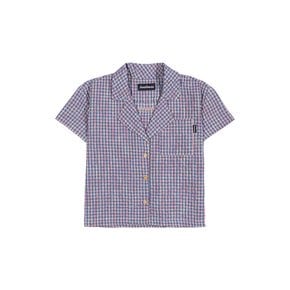 CHECK SHIRTS_Navy