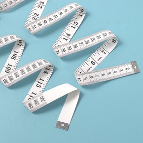 바디측정 피팅 줄자(3M) (화이트) 재봉줄자