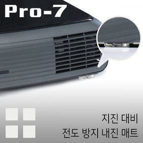 지진 대비 DVD 블루레이 전도 방지 내진 Pro-7 P-BD20CN 매트20x20x5mm