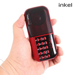 FM라디오 IK-WR10 레드 휴대용라디오 효도라디오 MP3