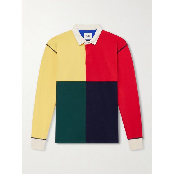 드레익스 컬러 블록 코튼 저지 럭비 셔츠 46376663163066463