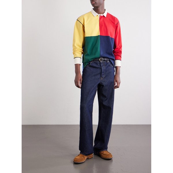 드레익스 컬러 블록 코튼 저지 럭비 셔츠 46376663163066463