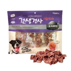 견생견사 오리큐브 300g 애견간식 강아지간식