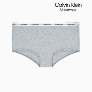 Calvin Klein Underwear 여성 모던로고 미드라이즈 보이쇼츠 (QD5195-P7A)