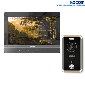 수원 두산위브하늘채 호환 교체 비디오폰 K6B VP-W100IoT(매립형)