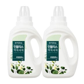 일반드럼 겸용 세탁세제 유칼립투스 1L x2개