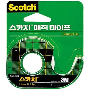 3M 스카치 매직 테이프 104(12mmX11m)