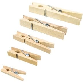 원목 나무 집게 DIY 이벤트 꾸미기 사진집게 3.5cm (5개 1세트)