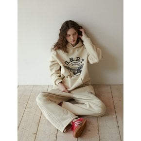 Butter Wing Fluff Sweat Pants (Beige)