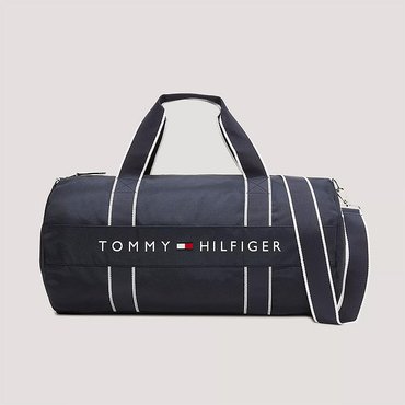 타미힐피거 남성 Tommy 로고 더플백 Navy