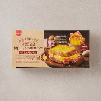  [삼립] 계란옷 입은 몬테크리스토 토스트 햄에그 치즈 540g