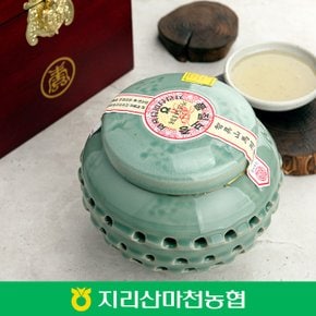 [지리산 마천농협] 지리산 전통꿀 잡화꿀 도자기 선물세트 1호 600g