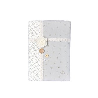 nff Blomming notebook pouch_mint cream