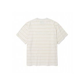 SIMPLE LOGO STRIPE S/S T-SHIRTS 크림