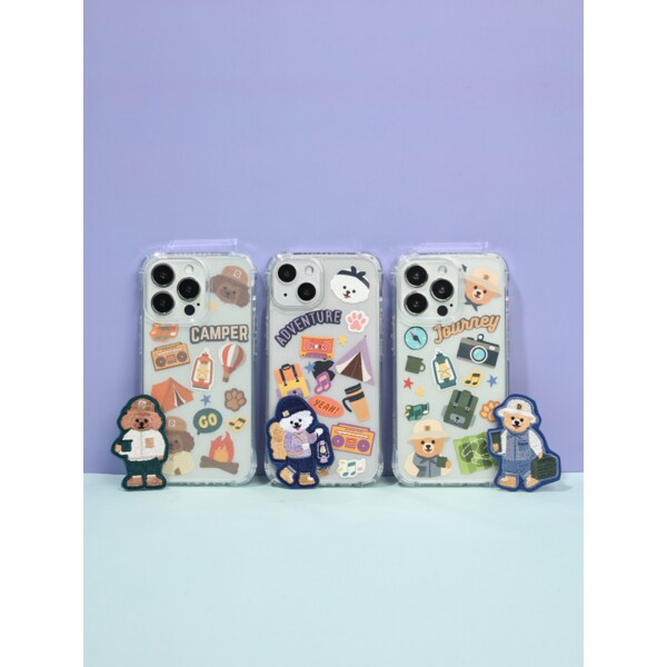 자수 패치 스티커 3종 택1