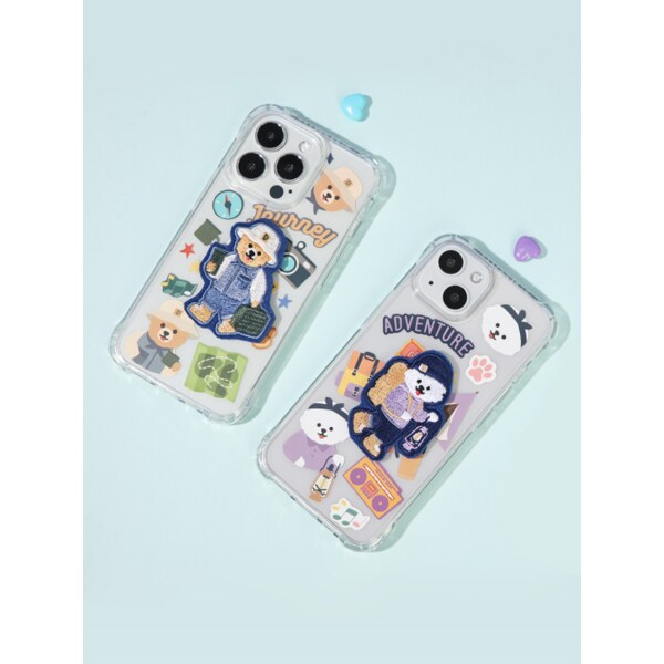 자수 패치 스티커 3종 택1