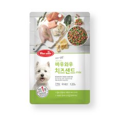 조각치즈샌드 120g 애견간식 강아지간식