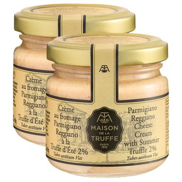  프랑스 Maison de la Truffe 여름 트뤼프 파르미지아노 레지아노 치즈 크림 90g2개TuberAestivum