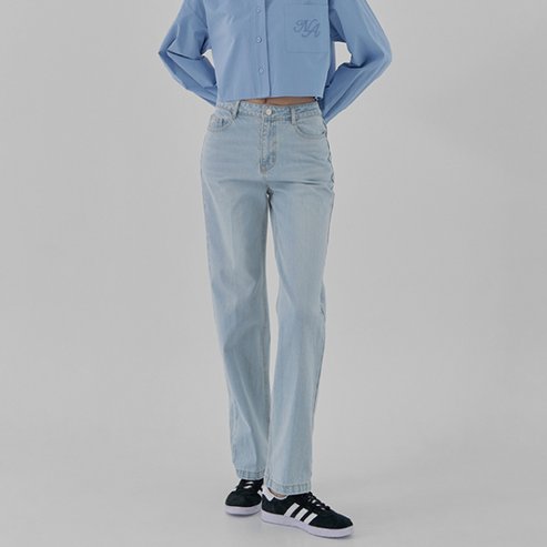 나인(Atelier Nain) (택가:79,000원)뉴 캐주얼 로우라이즈 데님 팬츠(PT-5373)