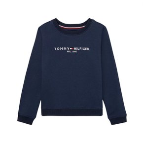 걸즈 타미 로고 스웨트셔츠 Navy