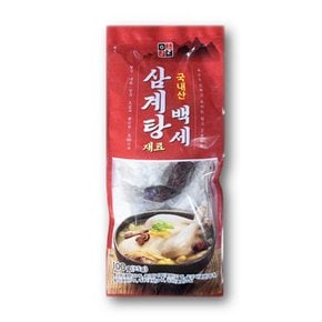 한방 백숙 삼계탕 재료