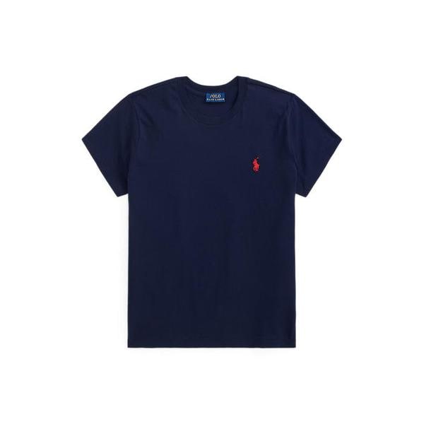 여성 클래식핏 코튼 저지 크루넥 티(WMPOKNINCU21271410)