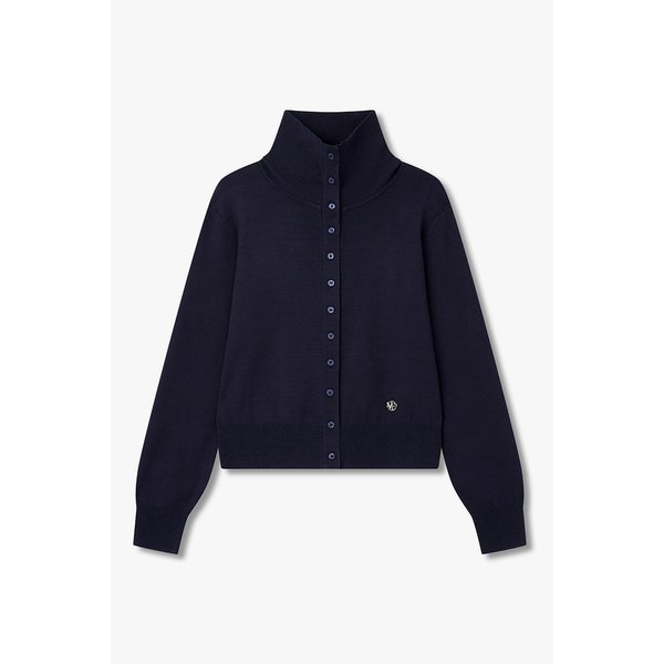 터틀넥 버튼업 니트 가디건 7155450005546