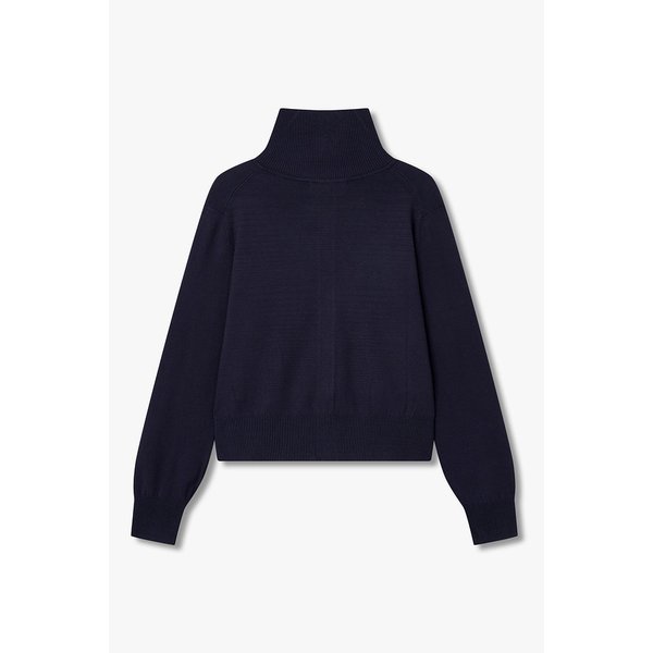 터틀넥 버튼업 니트 가디건 7155450005546