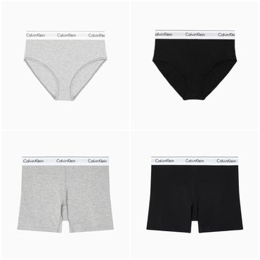 Calvin Klein Underwear 여성 모던코튼 브리프 4종 택 1(QF6280-QF7625-020/001)