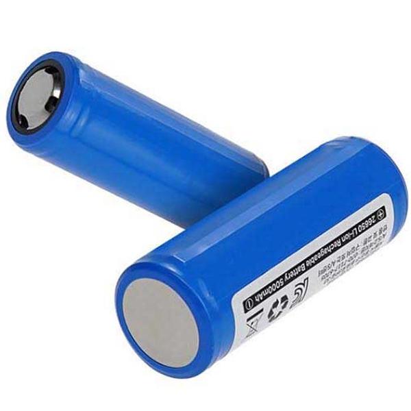 확대된 대표 Coms 26650 Li-ion 충전지, 리튬이온 배터리, 5000mAh(1)