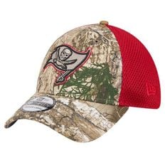 [해외] 1077041 NFL [탬파베이 버커니어스] Active 39THIRTY Flex Hat Realtree Camo/Red