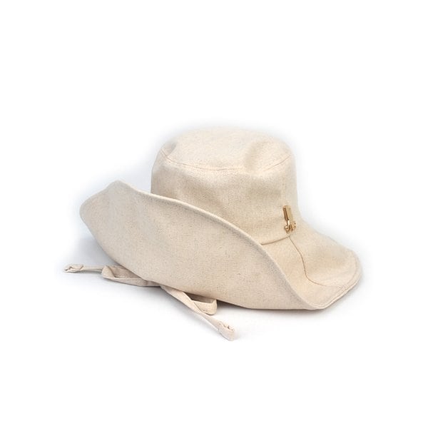 Summer String Ivory Bucket Hat 버킷햇