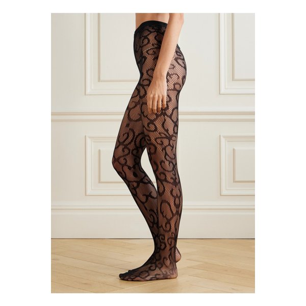 타일라 스트레치 레이스 타이즈 블랙 46376663162907528