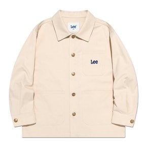 워시드 워크 홑겹자켓 아이보리 LK2501JK02IV