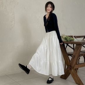 캉캉 밴딩 플레어 A라인 롱스커트 bo 3306c_P387192682