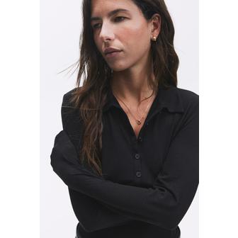 H&M 저지 폴로셔츠