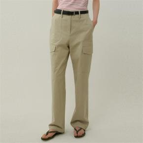 [블랭크03] cotton cargo pants (light khaki)