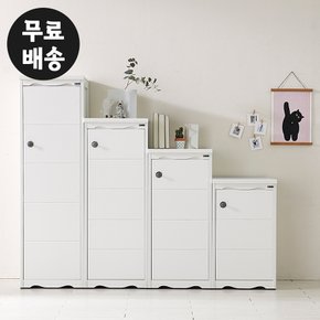 디베 선반형 서랍장세트 수납장 소형 수납장 인테리어 폭좁은 슬림(4단/3단/2단)