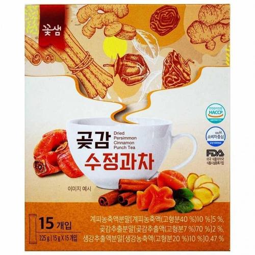 꽃샘 곶감 수정과차 225g(15g x 15개입)(1)