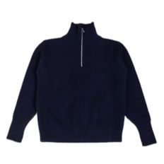 ANDERSENANDERSEN Navy Half-Zip (NHZ) - Blue (네이비 하프 집업)