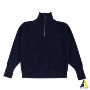 ANDERSENANDERSEN Navy Half-Zip (NHZ) - Blue (네이비 하프 집업)