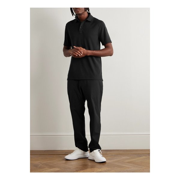 에센셜 피케 골프 폴로 셔츠 블랙 46376663162896120