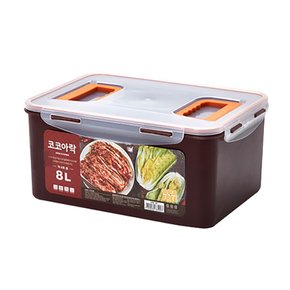 L5005SI 코코아락 진공밀폐 김치통 6호(중)-8L