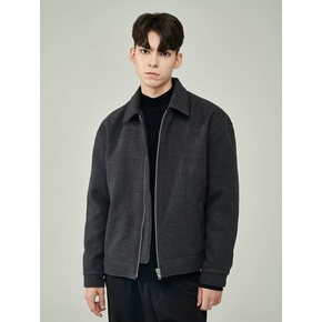 SEMI-OVER MINIMAL JACKET (DEEP-GRAY)