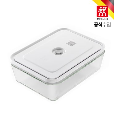 헹켈 [즈윌링] 프레쉬 앤 세이브 진공유리 낮은 사각 용기 2L (HK36812-100)